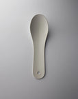 Chinese Spoon in Enamelled WHITE by SARO 琺瑯レンゲ ホワイト