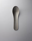 Chinese Spoon in Stainless Steel by SARO レンゲ ステンレス製