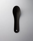 Chinese Spoon in Enamelled BLACK by SARO 琺瑯レンゲ ブラック