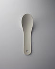 Chinese Spoon in Enamelled WHITE by SARO 琺瑯レンゲ ホワイト