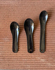 Chinese Spoon in Enamelled BLACK by SARO 琺瑯レンゲ ブラック