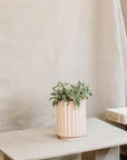 Small Flute Planter by The Plant Society x Capra Designs- Totem Collection - オリジナルフルートプランター