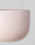 Rocksalt Pink Glazed Earth Hanging Planter by Angus & Celeste ハンギングプランター ロックソルトピンク