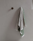 Bethell Bath Towel Sage & Chalk by BAINA ベテル バスタオル セージ&チョーク