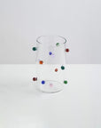 Pomponette Vase in Clear-Multi by Maison Balzac ポンポネット ベース マルチカラー
