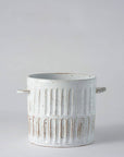 Milk-Wash Planter Vertical Lines by Angus & Celeste ミルクウォッシュプランター ストライプ