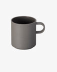 Mug Cup in Dark Grey by Hasami Porcelain マグカップ ダークグレイ ハサミポーセリン