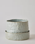 Grey Crackle Organic Planter in by Angus & Celeste オーガニックプランター グレー