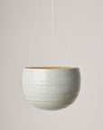 Grey Crackle Spherical Hanging Planter by Angus & Celeste ハンギングプランター グレークラックル