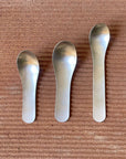 Chinese Spoon in Stainless Steel by SARO レンゲ ステンレス製