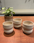 Stoneware Curve Cup in Stone by Kristin Olds ストーンウェア カーブカップ