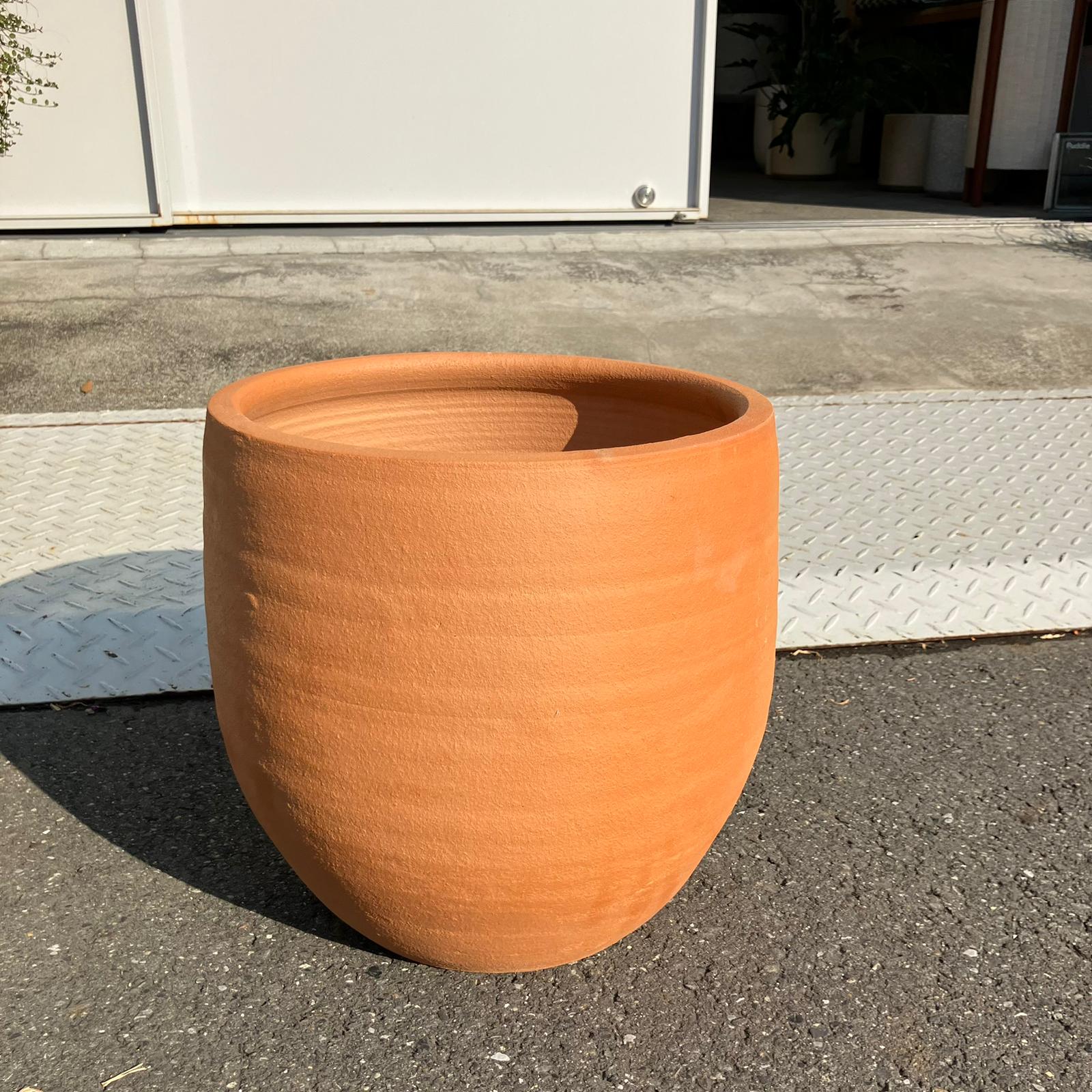 テラコッタ製オーナメントプランター テラコッタ シリンダープランター I 植木鉢 I プラントソサエティ