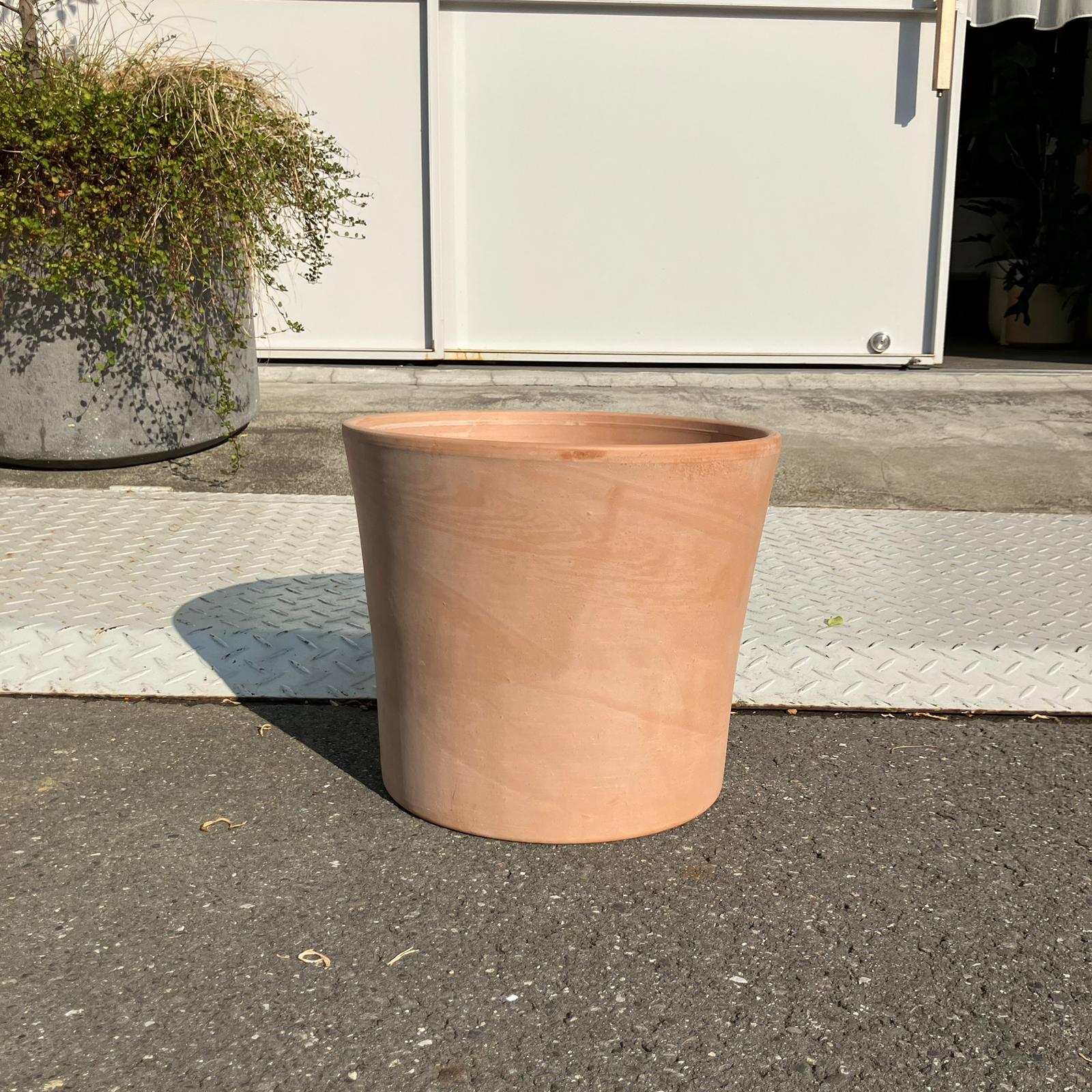 テラコッタ プランター 71x36x34cm テラコッタ シリンダープランター I 植木鉢 I プラントソサエティ