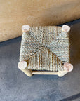 Moroccan Hand-Woven Wood Stool Mini モロッカンハンドウーブンスツール