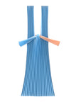 Pleco Tate-Pleats Bag 朱華x花浅葱(Pink Beige x Sky Blue)