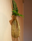 Wire Wall Vase in Silver