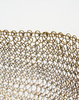 Wire Wall Vase in Gold