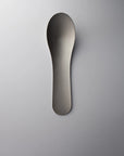 Chinese Spoon in Stainless Steel by SARO レンゲ ステンレス製