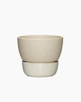 Husk Planter in White