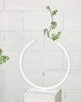 Almost a Circle Flower vase White by Anna Varendorff オールモスト ア サークル フラワーベース ホワイト