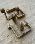 Ribbon Hook brass by Henry Wilson リボンフック