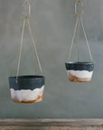 Landscape Brass Hanging Planter by Leaf & Thread ランドスケープ ハンギングプランター