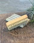 Wooden Gardener's Nail Brush - THE PLANT SOCIETY ONLINE OUTPOST