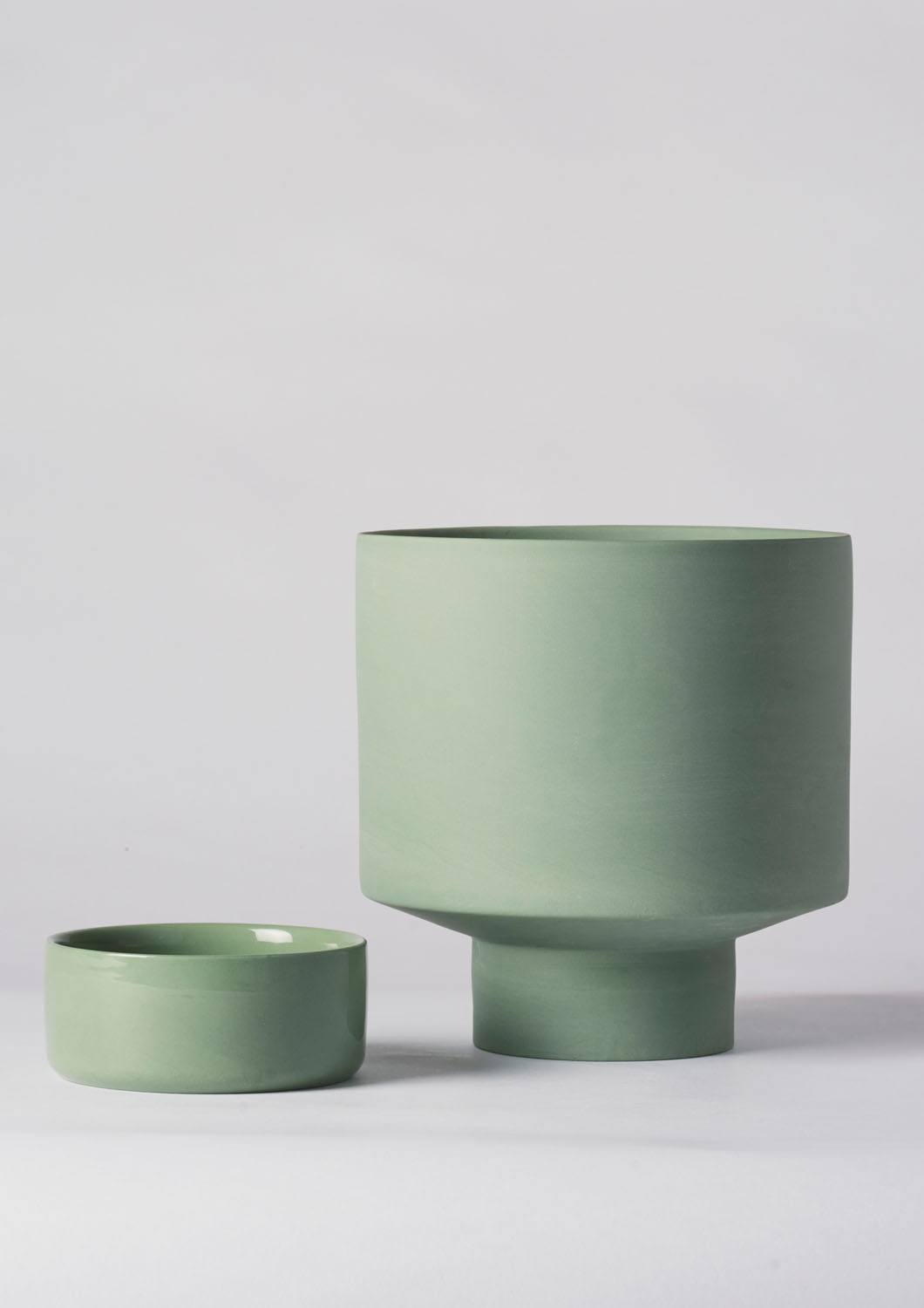 Olive Green Collectors Gro Pot by Angus &amp; Celeste コレクターズグロウ オリーブグリーン