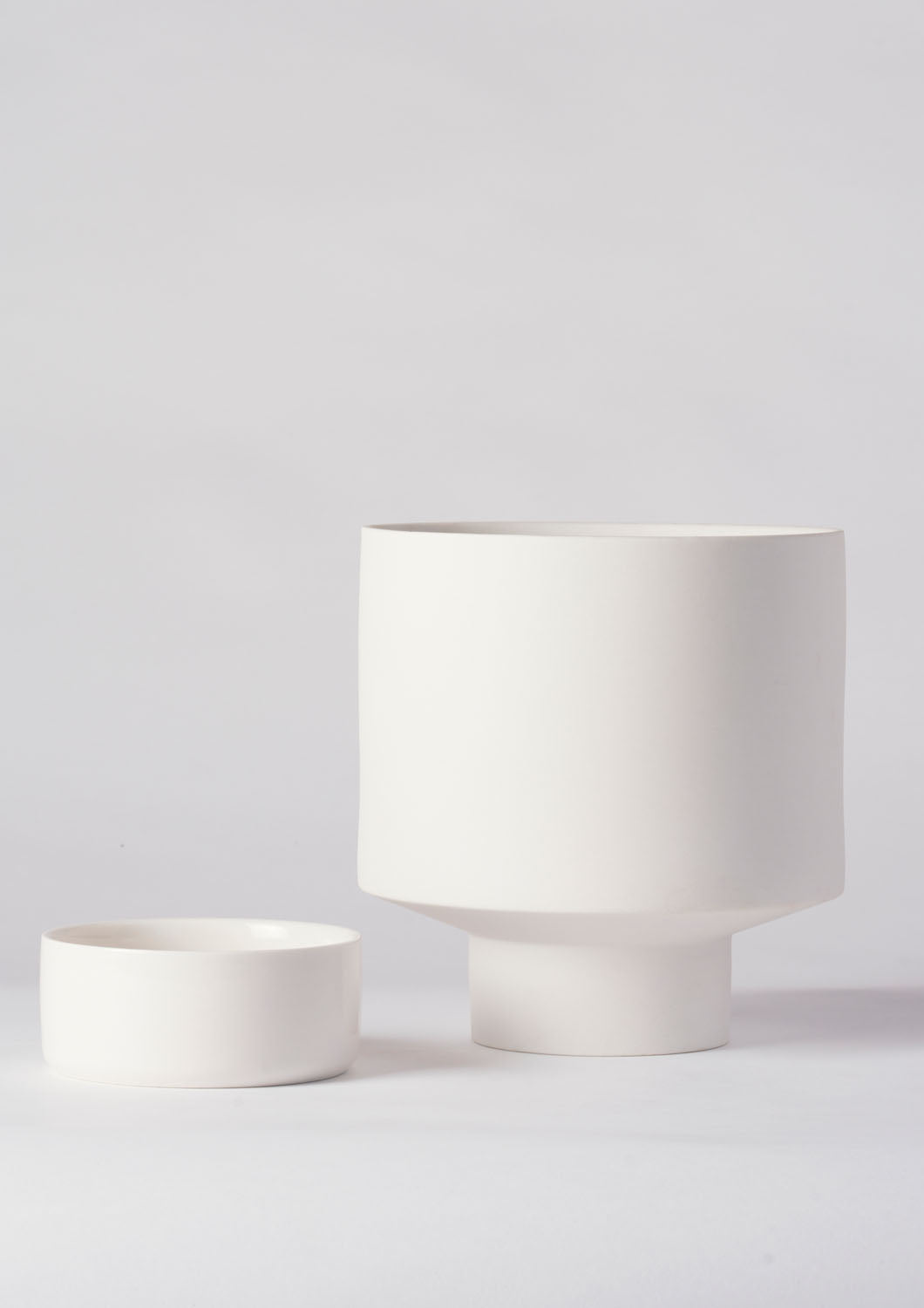 White Collectors Gro Pot  by Angus &amp; Celeste コレクターズグロウポット ホワイト