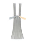 Pleco Tate-Pleats Bag 銀鼠x素色（Silver x Beige）