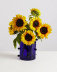 Pomponette Vase in Indigo by Maison Balzac ポンポネット ベース インディゴ