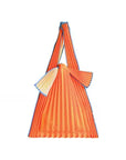 Pleco Tate-Pleats Bag 萱草x素色（Honey Orange x Beige）