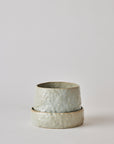 Grey Crackle Organic Planter in by Angus & Celeste オーガニックプランター グレー