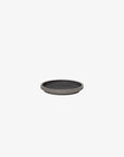 Plate in Dark Grey by Hasami Porcelain The Grey Collection プレート ダークグレイ ハサミポーセリン