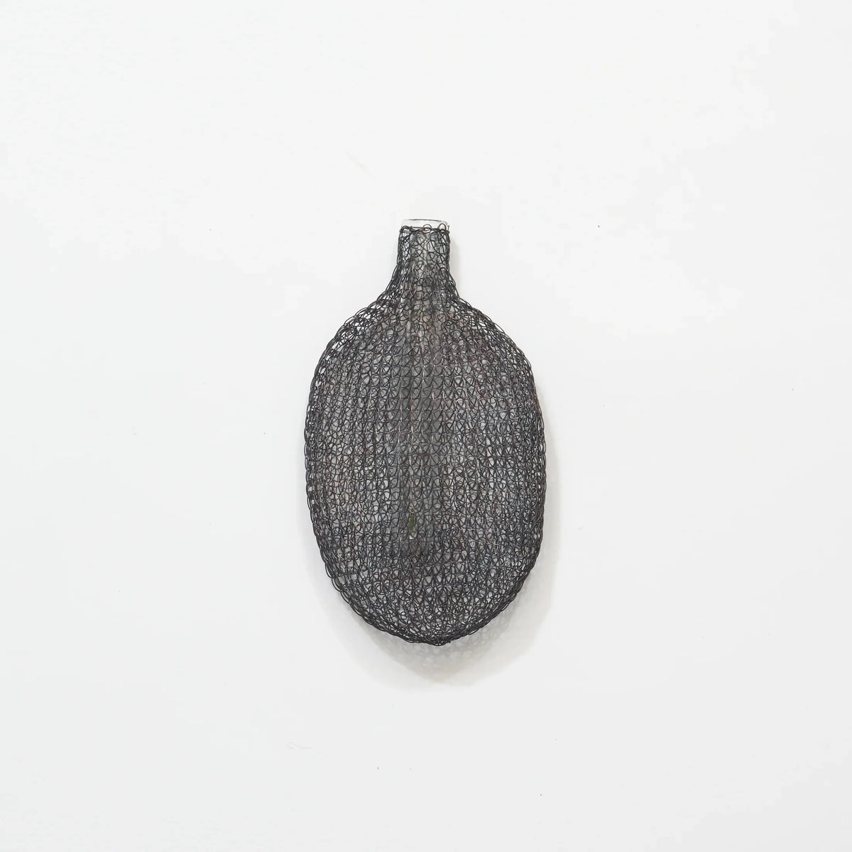 Wire Wall Vase in Black