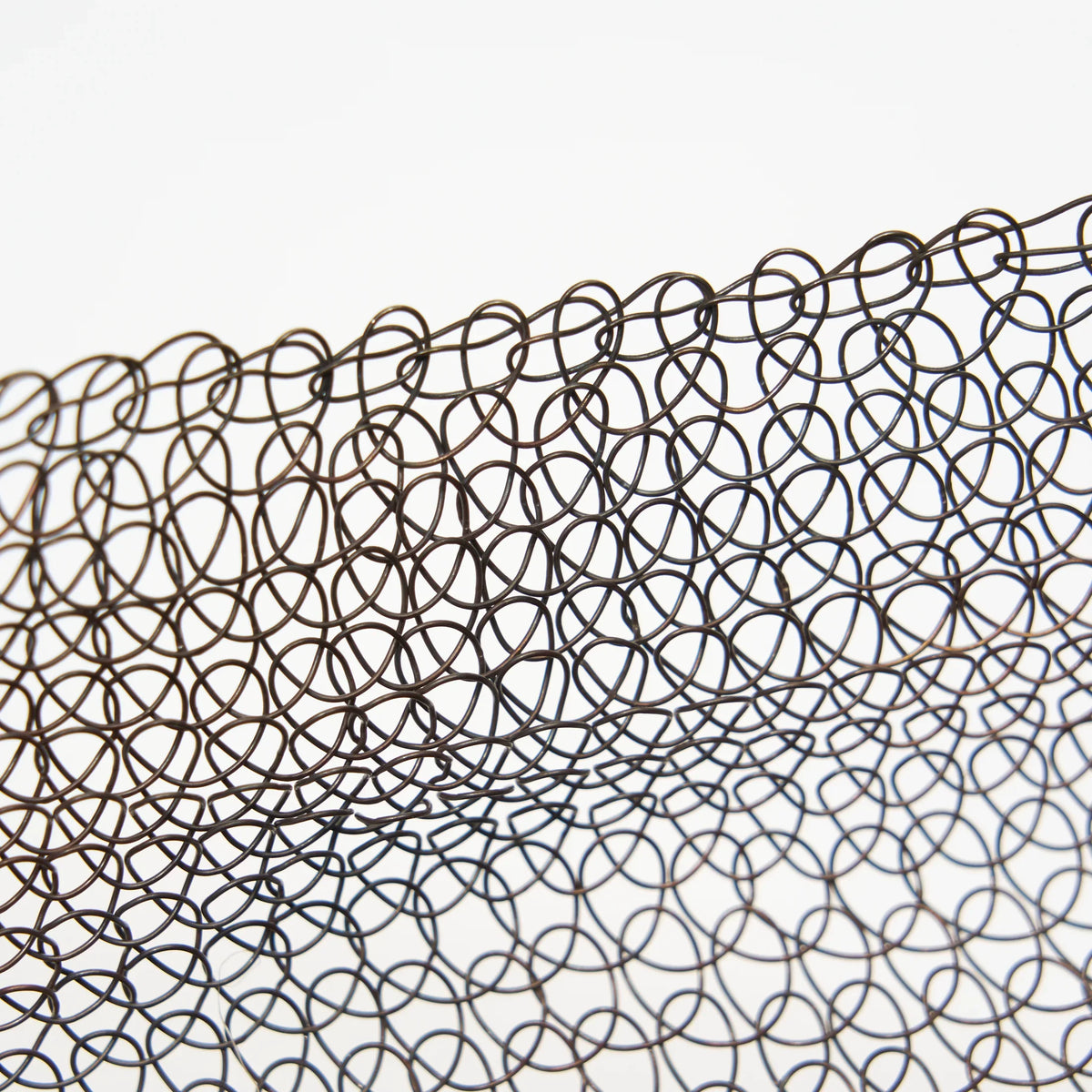 Wire Wall Vase in Black