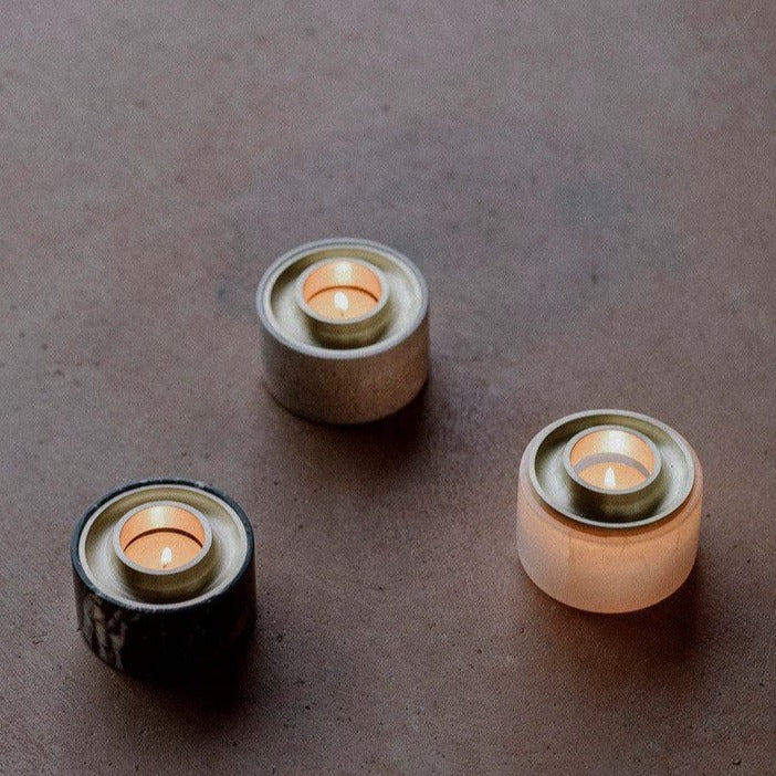 アストロイド オイルバーナーセットThe Asteroid Oil Burner with Lavender essential oil &amp; Australian beeswax candle by Addition Studio