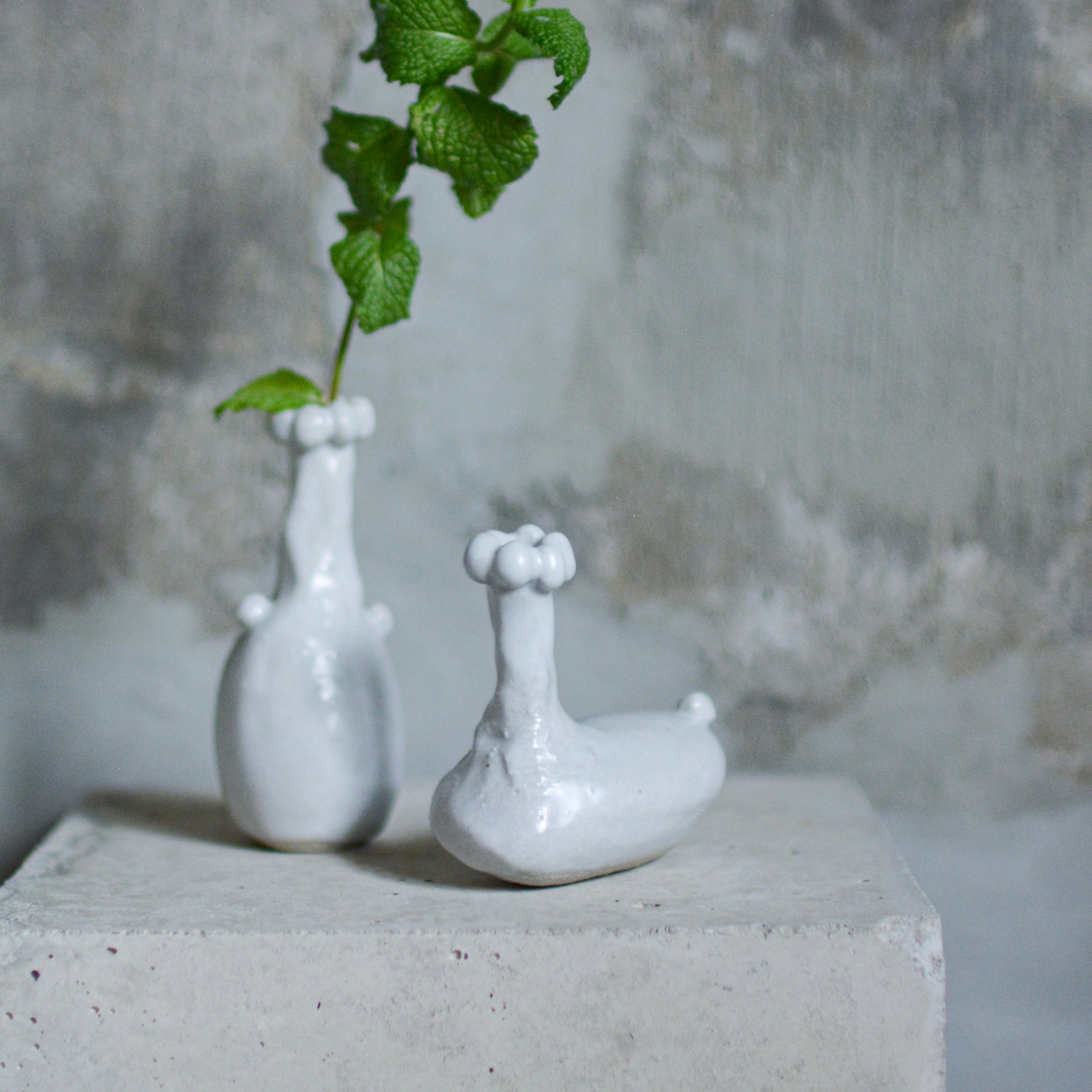 クリーチャーフラワーベース by Briget Bodenham I 花器 I プラント