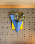 RITRATTO 213 [straw yellow + smalt blue] by Alessandro Mendini／Marutomi リラット ウィールハンギングベース ブルー