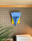 RITRATTO 213 [straw yellow + smalt blue] by Alessandro Mendini／Marutomi リラット ウィールハンギングベース ブルー
