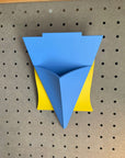 RITRATTO 213 [straw yellow + smalt blue] by Alessandro Mendini／Marutomi リラット ウィールハンギングベース ブルー