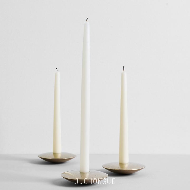 Almendres Candle Holder Bronze by Henry Wilson - THE PLANT SOCIETY ONLINE OUTPOST