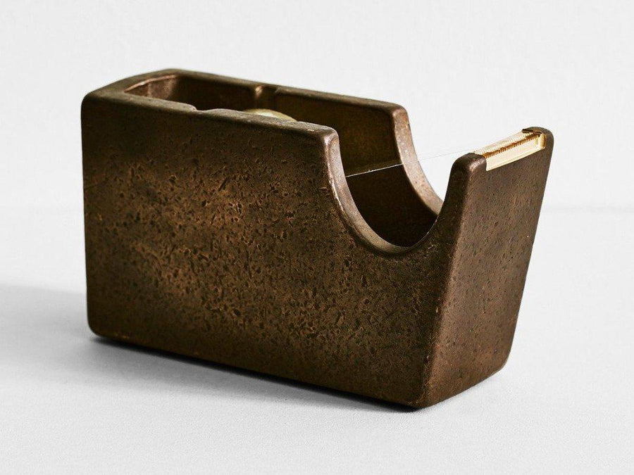 Tape Dispenser Blackened Bronze by Henry Wilson - THE PLANT SOCIETY ONLINE OUTPOST