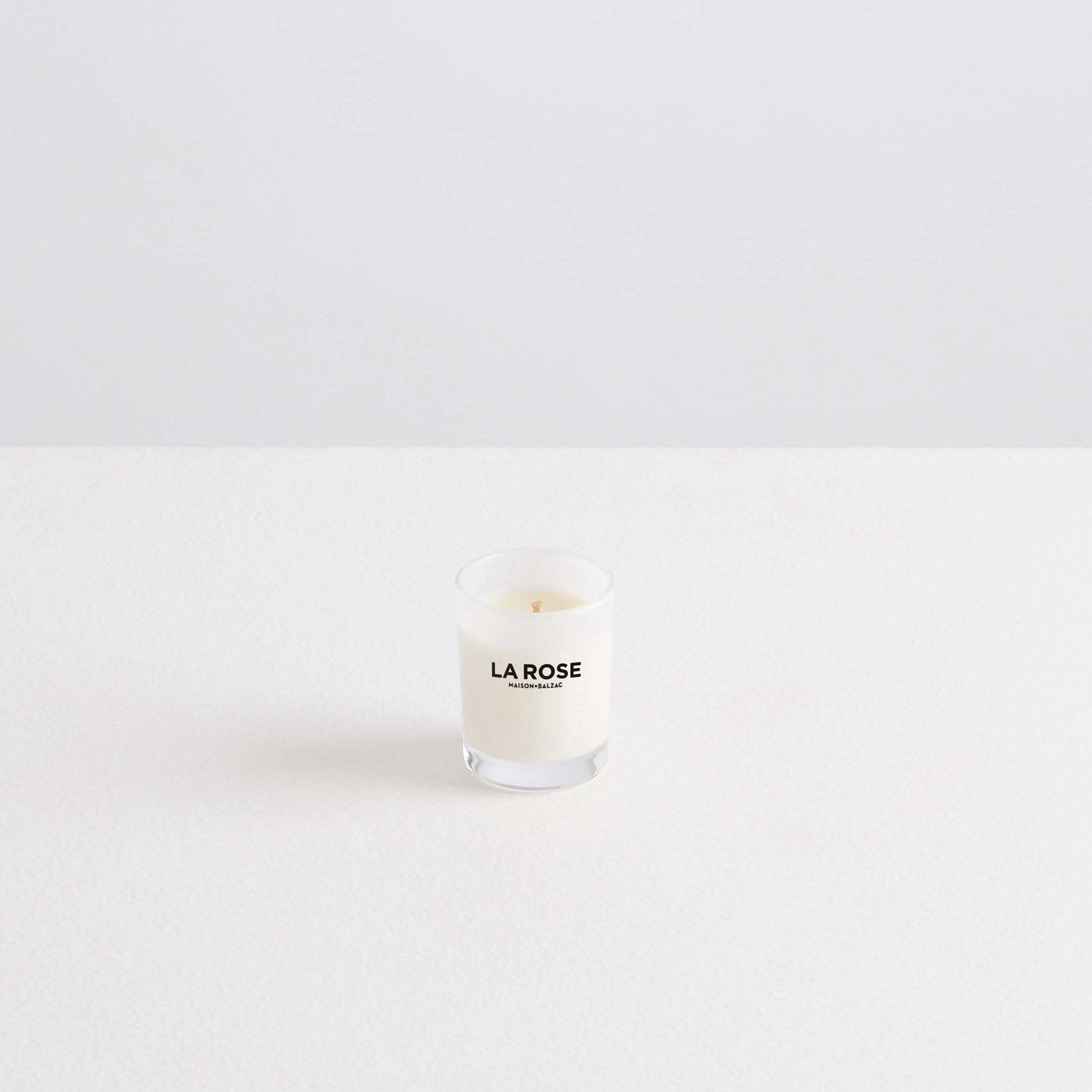 ラ ローズ キャンドル by Maison Balzac I フレグランスキャンドル I