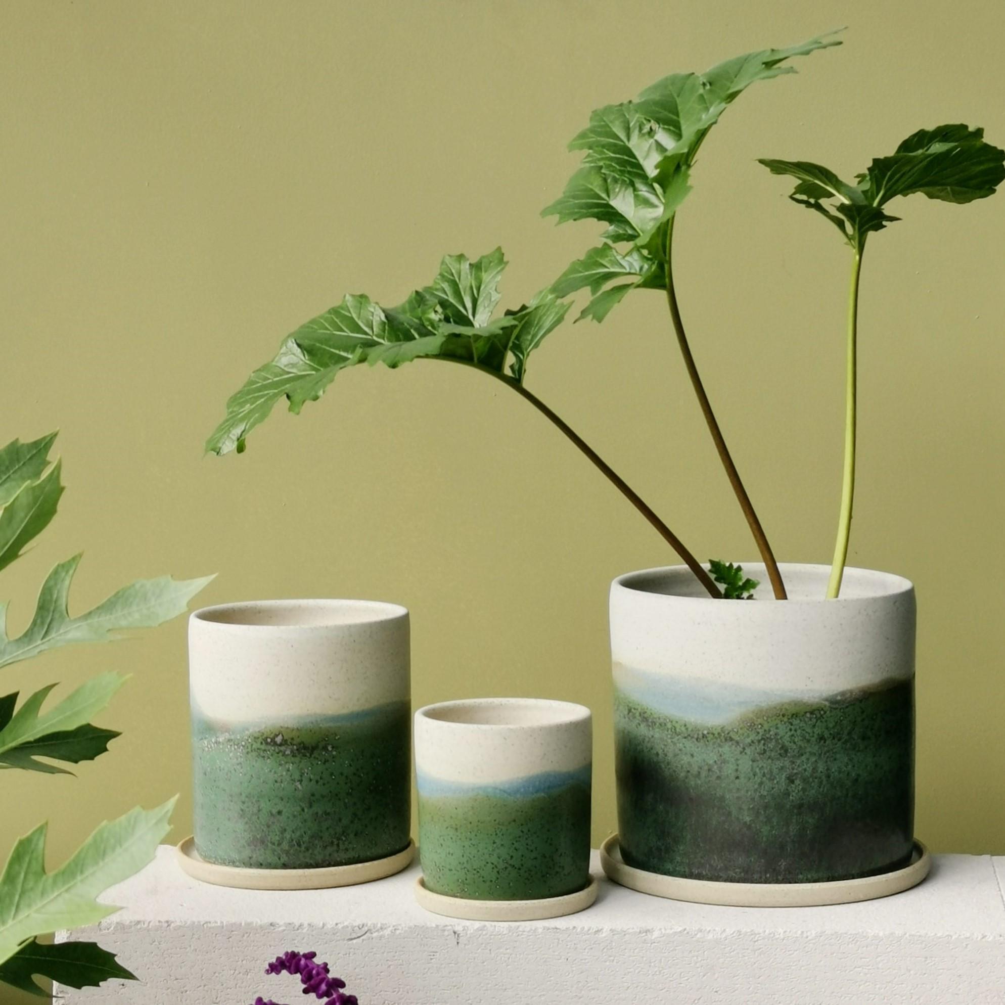 オーロラプランター Aurora Borealis by Arcadia Scott I 植木鉢 I